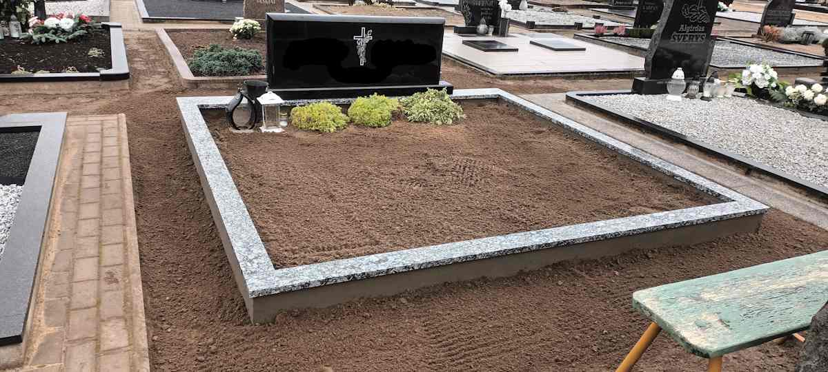 Kapavietes pagrindo betonavimas